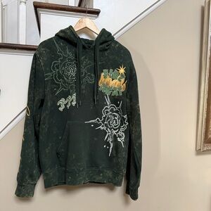 Smoke Rise NY Rhinestone hoodie